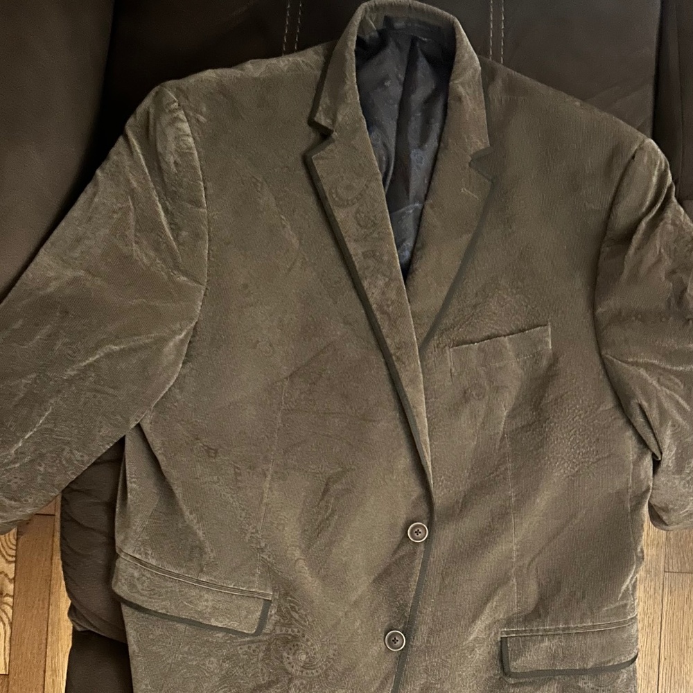 Stylish Van Heusen Dark Green Blazer
